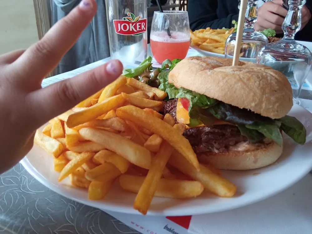 Cheeseburger Frites Maison